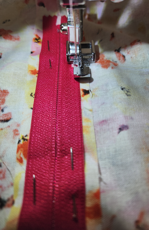 sew zipper